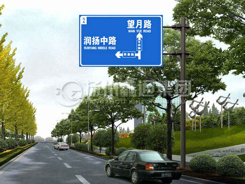 BZG-002，交通標志桿，F(xiàn)型交通標志桿