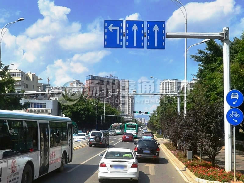 BZG-007，交通標志桿，分道標志桿