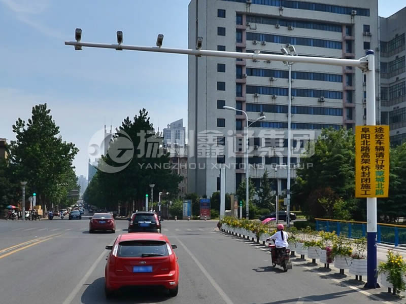DJG-009，電子警察桿，圓錐電警桿