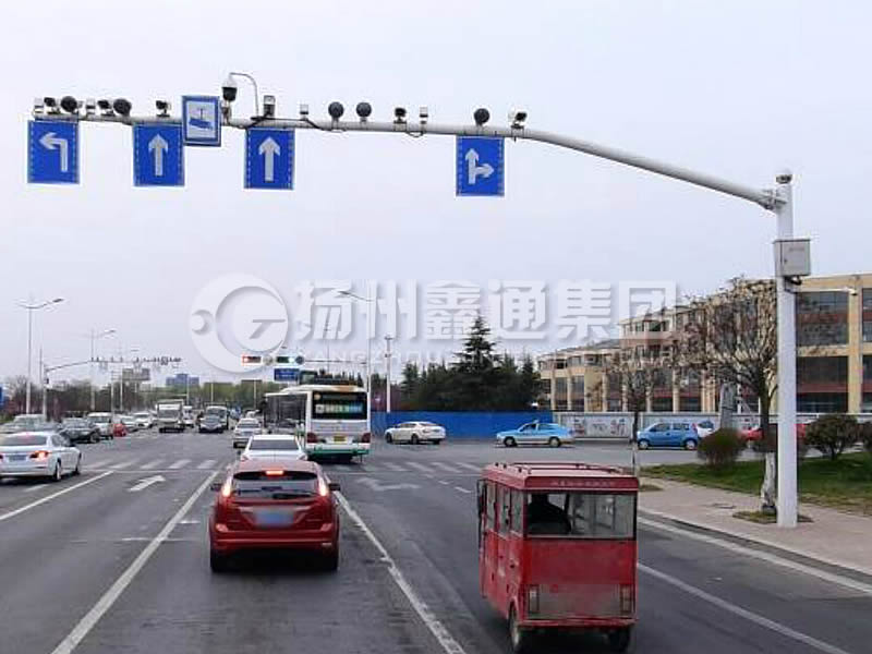 DJG-011，電子警察桿，闖紅燈抓拍桿