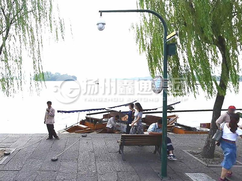 DJG-021，電子警察桿，自彎球機(jī)桿