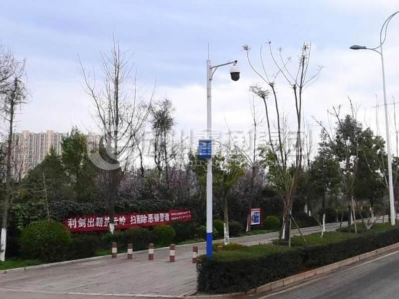 DJG-025，電子警察桿，治安監(jiān)控桿