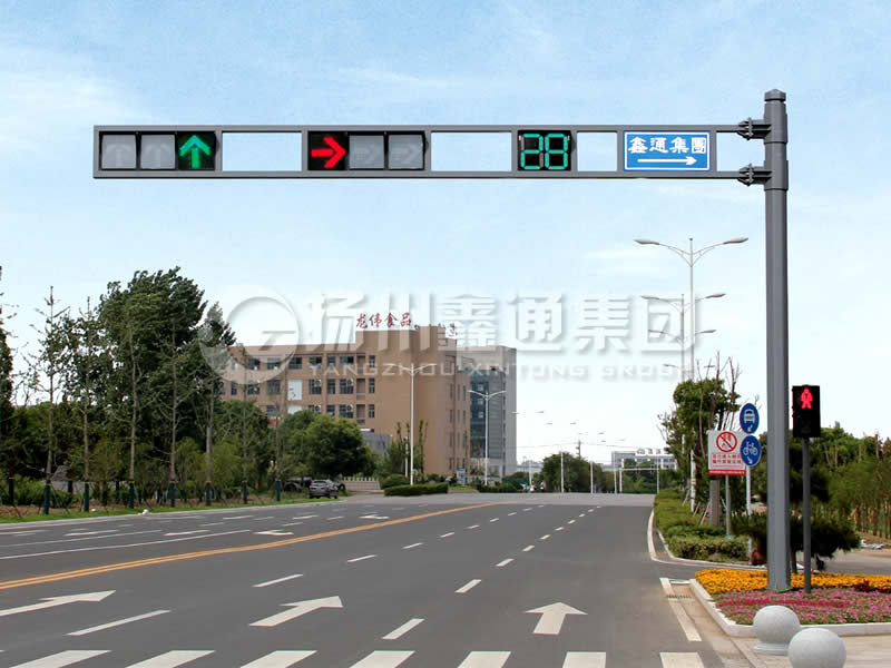 XHDG-001，八棱立桿框架信號(hào)燈桿