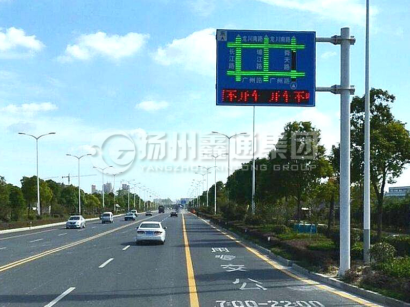 YDP-020，誘導(dǎo)屏桿，流量情報(bào)板立桿